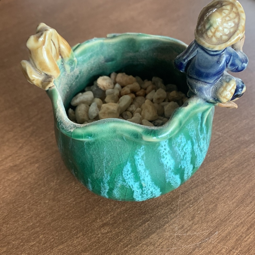 Vintage mudman small planter - Picture 2 of 4